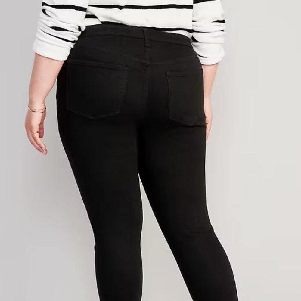 NWT Old Navy Mid-Rise Rockstar Super-Skinny Jeans - Picture 9 of 10